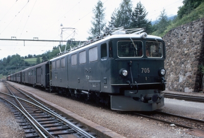 RhB Ge 66/ II 705 PONTRESINA